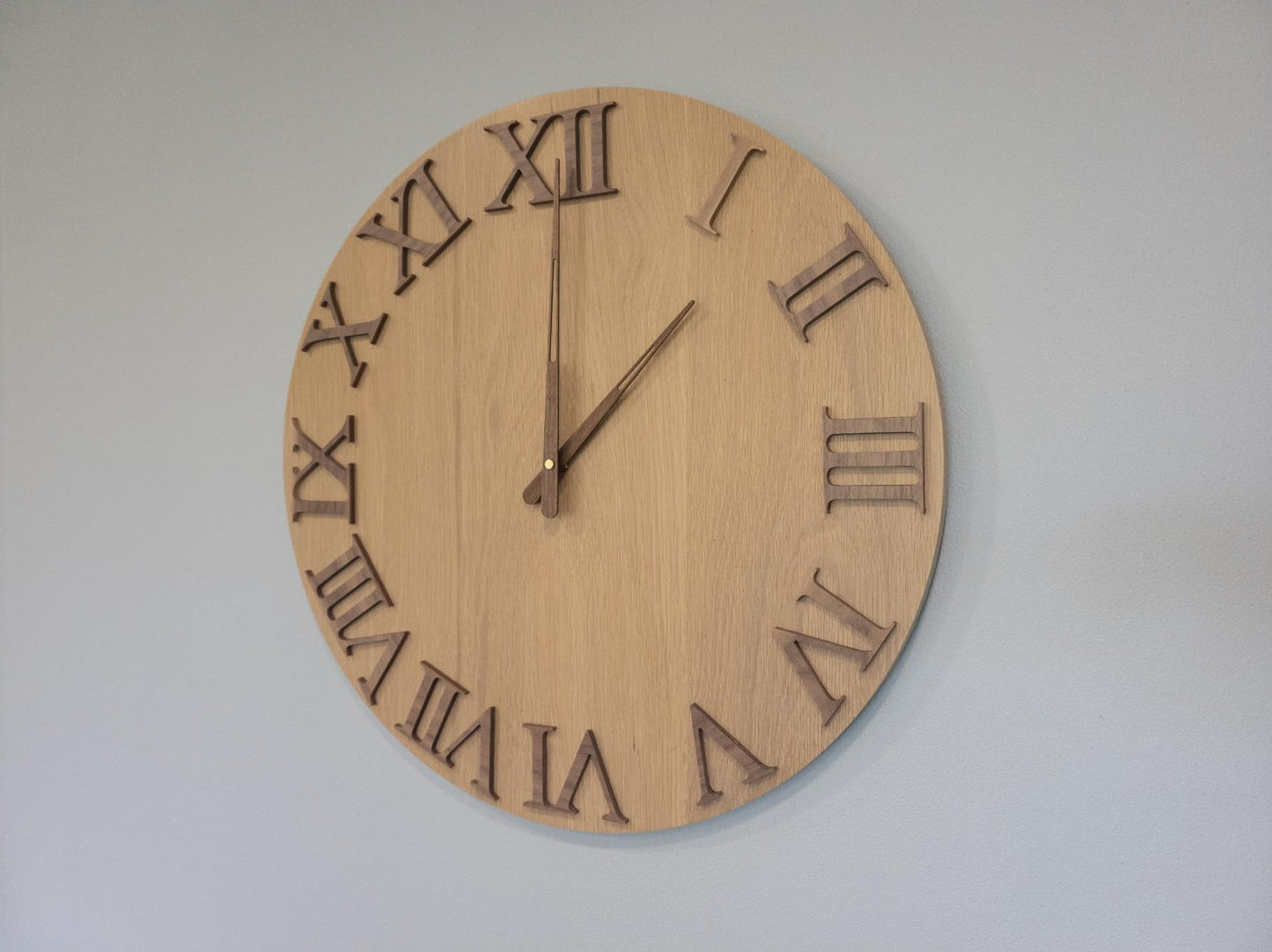 "The Zachery" Farmhouse Clock